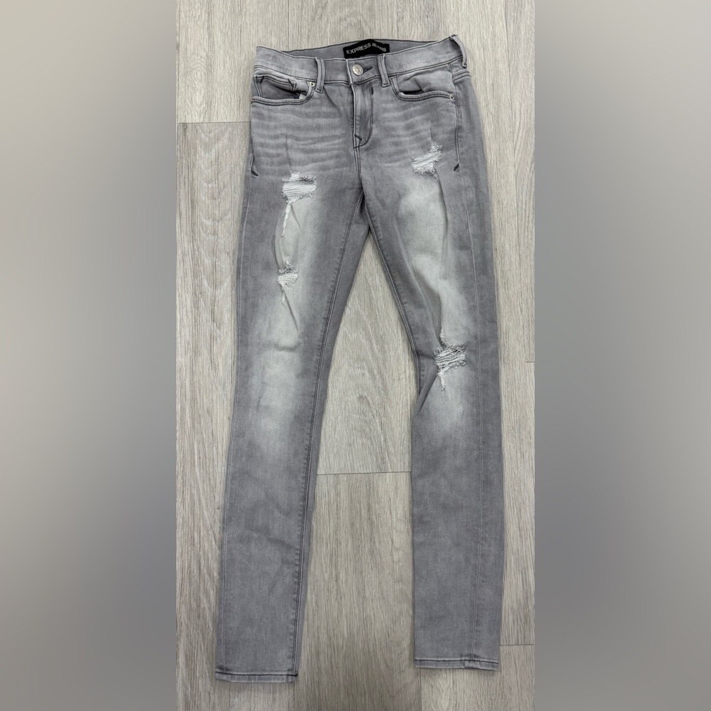 Express Jeans | Mid Rise distress Leggings |2R Make an offer